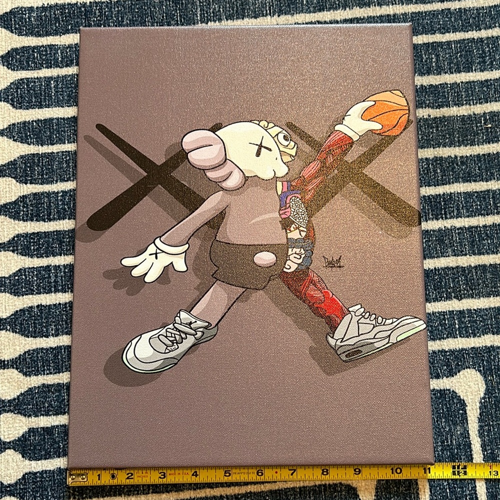 Kas basketball canvas print 11” x 14”